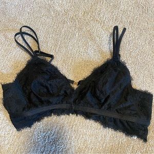 Black aerie bralette